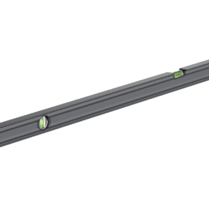 Poziomnica VSERIES 250 cm, antracyt 2 libelle pionu (na zamówienie) STALCO PERFECT S010265538