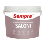 SEMPRE SALONI ANTYREFLEKSYJNA FARBA DOŚCIAN I SUFITÓW WEW BIAŁA 10L