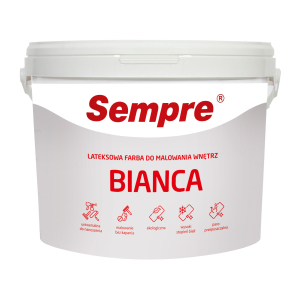 SEMPRE FARBA Bianca plus LATEXOWA 10L