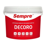SEMPRE FARBA DECORO LATEXOWA 10l