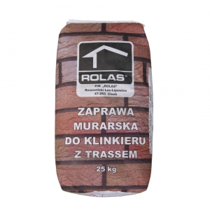 ROLAS ZAPRAWA DO KLINKIERU Z TRASSEM 25KG